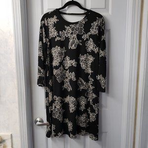 BY & BY patterned shift dress